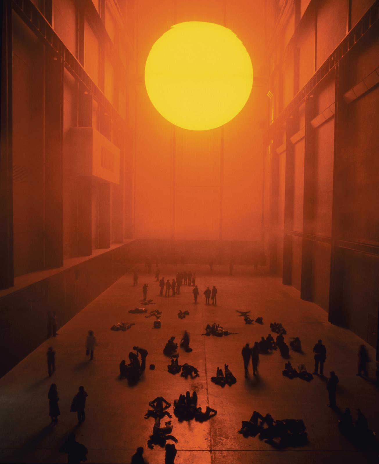 Olafour Eliasson | Weather Project, 2003, Turbine Hall, Tate Modern, Londra