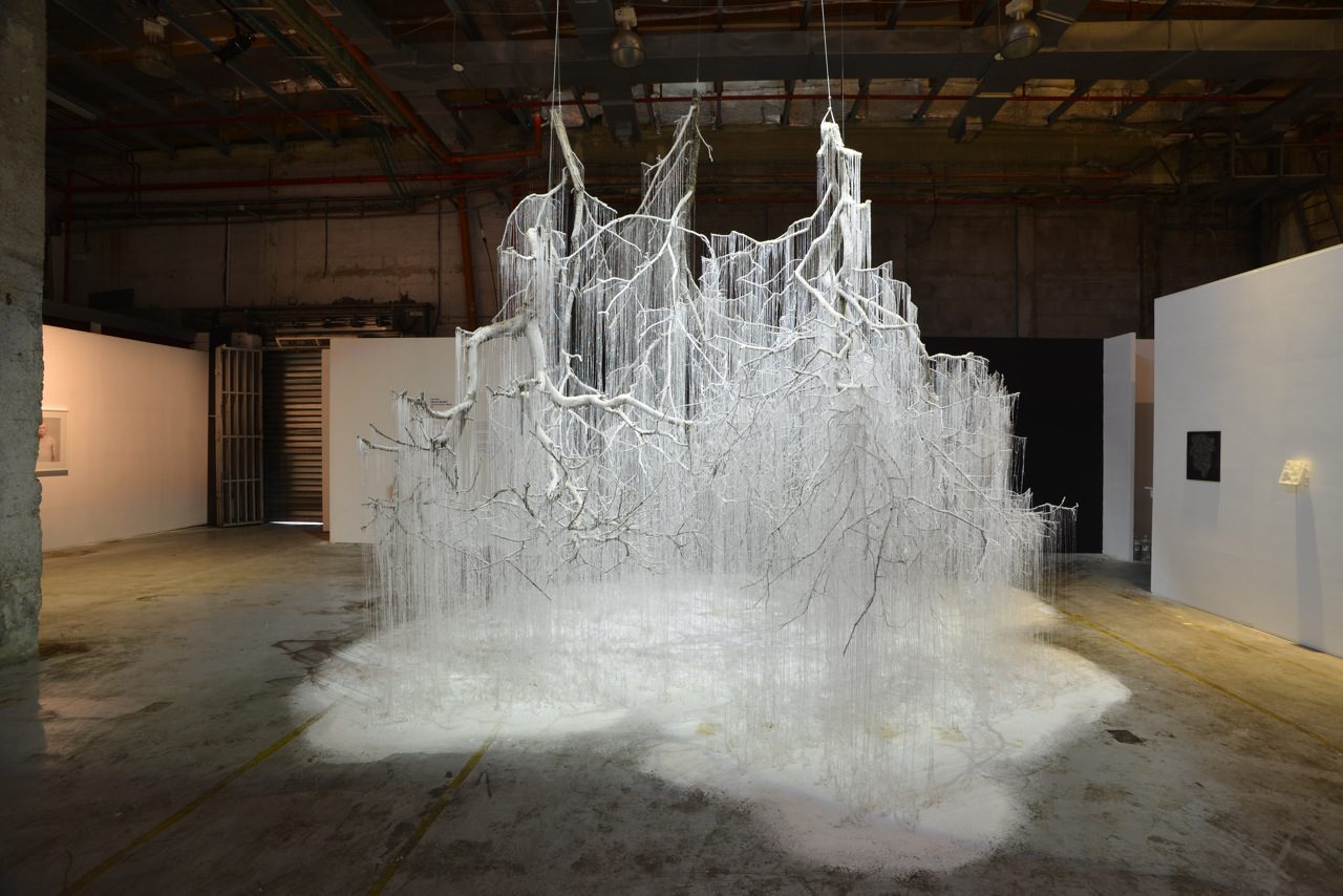  Yasuaki Onishi, vertical emptiness FP | 2013, Fresh Paint 8 International Exhibition – Tilted / Yarid Hamizrach, Tel Aviv, Israele